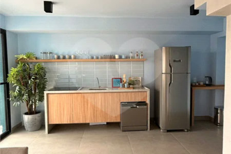 Studio residencial com 19m² na região da Vila Clementino em São Paulo - SP.
