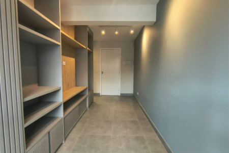 Apartamento à venda de 46m² com todos os planejados, 1 dormitório e sacada ao lado da USP