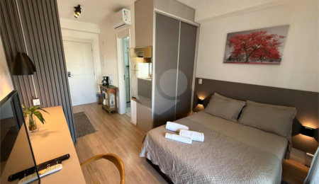 Studio à venda ou para alugar com 1 suíte em Jardim das Acácias, São Paulo, SP
