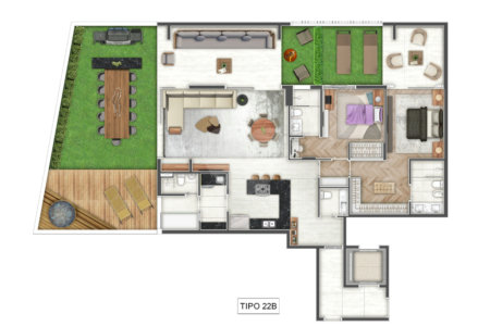 Apartamento à venda com 3 suítes em Cidade Jardim, São Paulo, SP