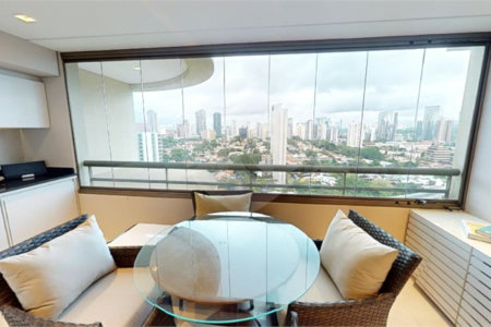 Apartamento à venda ou para alugar com 2 quartos, sendo 1 suíte, em Brooklin Paulista, São Paulo, SP