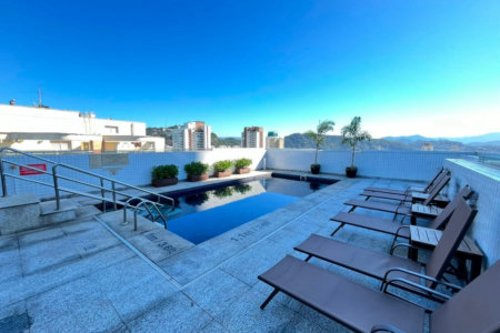 Studio com 1 dormitório à venda, 27 m² por R$ 395.000,00 - Gonzaga - Santos/SP