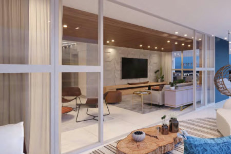 Vende-se lançamento alto padrão/Ponta da Praia com 4 dorm /suíte/wc social e de serviço/4 vagas