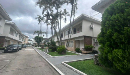 Casa com 2 dormitórios para alugar, 120 m² por R$ 5.000,00/mês - Encruzilhada - Santos/SP