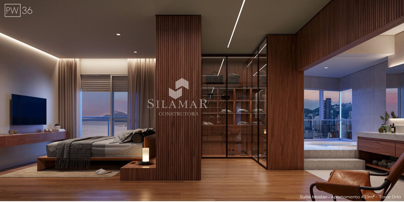 Apartamento com 4 dormitórios à venda, 433 m² por R$ 9.390.000,00 - Gonzaga - Santos/SP