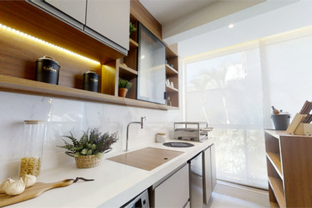 Apartamento à venda com 2 quartos, sendo 1 suíte, em Vila Assunção, Santo André, SP