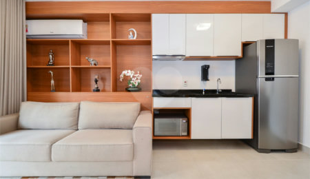 Apartamento à venda com 1 quarto em Mirandópolis, São Paulo, SP