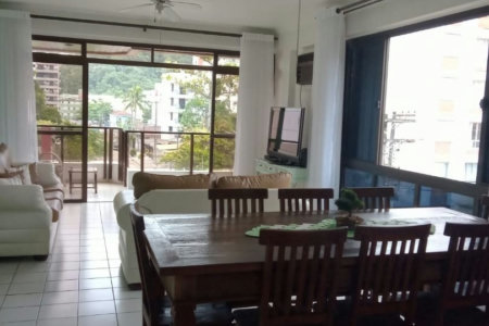 Apartamento com 3 dormitórios, 142 m² - venda por R$ 600.000,00 ou aluguel por R$ 4.850,02/mês - Jardim São Miguel - Guarujá/SP