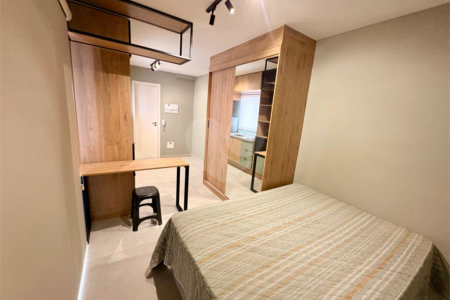 Apartamento para alugar com 1 quarto em Vila Cordeiro, São Paulo, SP