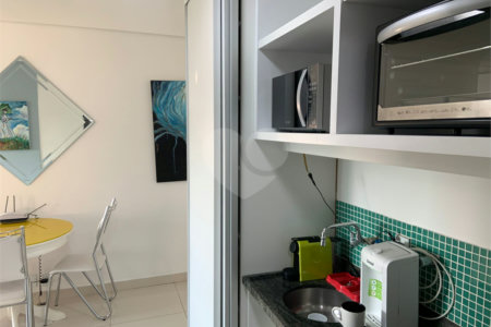 Apartamento à venda ou para alugar com 1 quarto em Jardim Paulistano, São Paulo, SP