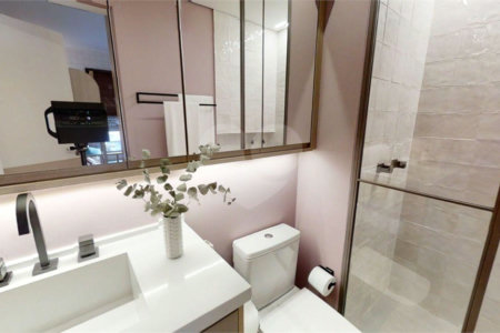 Apartamento novo com 02 Dormitórios e uma Suíte.