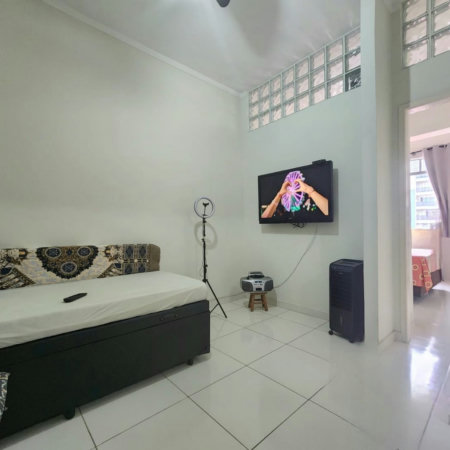 Apartamento com 1 dormitório à venda, 55 m² por R$ 285.000,00 - Centro - São Vicente/SP