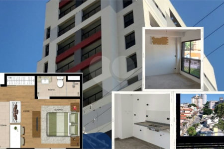 Apartamento à venda com 1 quarto em Tucuruvi, São Paulo, SP