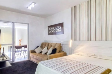 Apartamento à venda com 1 quarto em Indianópolis, São Paulo, SP