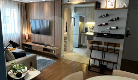 Apartamento à venda com 2 quartos, sendo 1 suíte,  em Chácara Inglesa, São Paulo, SP