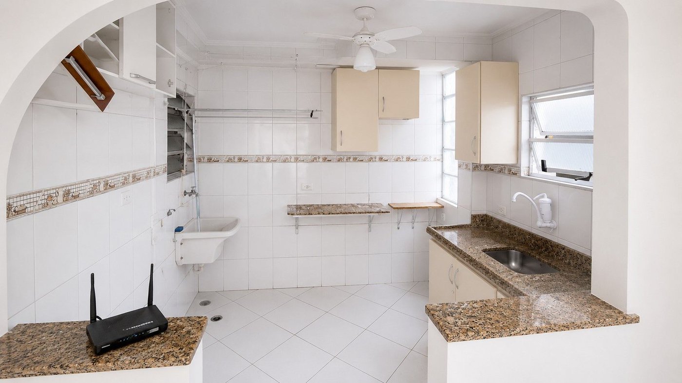 Apartamento com 1 dormitório à venda, 53 m² por R$ 380.000,00 - Boqueirão - Santos/SP