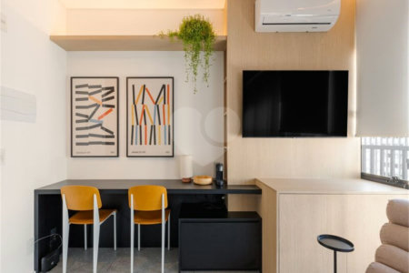 Apartamento à venda com 1 quarto em Pinheiros, São Paulo, SP