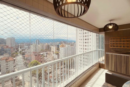 Apartamento com 3 dormitórios à venda, 92 m² por R$ 899.000,00 - Encruzilhada - Santos/SP