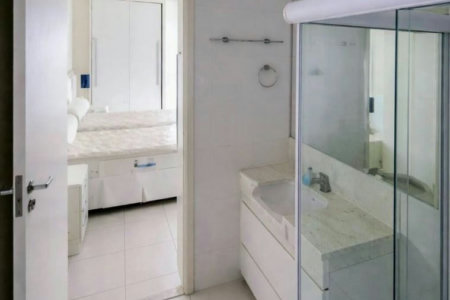 Flat com 1 dormitório à venda, 50 m² por R$ 645.000,00 - Boqueirão - Santos/SP