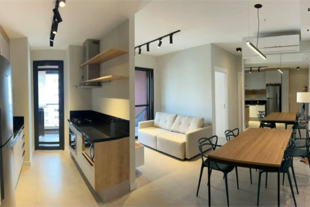 Apartamento para alugar com 2 quartos, sendo 1 suíte,  em Cerqueira César, São Paulo, SP