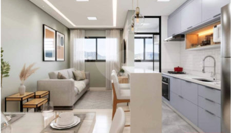 Apartamento à venda com 1 suíte em Alvinópolis, Atibaia, SP