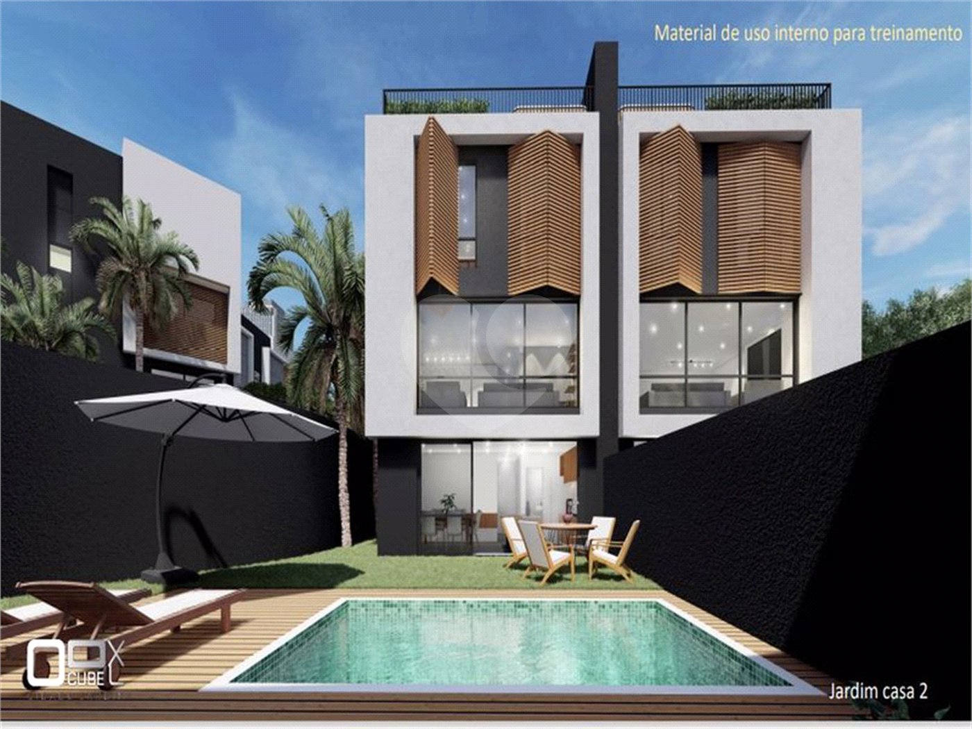 Casa à venda com 4 suítes no condomínio Cube Cidade Jardim, São Paulo - SP