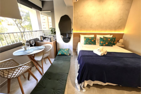 Apartamento para alugar com 1 quarto em Cerqueira César, São Paulo, SP