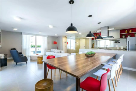 Apartamento tipo Studio com 36m na região central de São Paulo - SP.