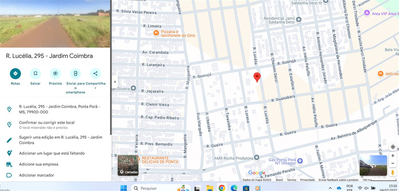 Terreno à venda no condomínio Terreno na Rua Lucelia, Ponta Porã - MS