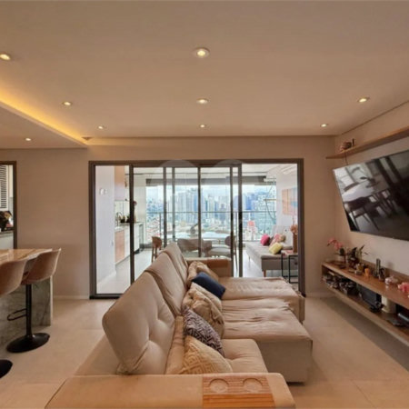 Apartamento à venda com 3 suítes em Santo Amaro, São Paulo, SP