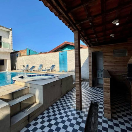 Sobrado à venda, 270 m² por R$ 1.010.000,00 - Balneário Praia do Pernambuco - Guarujá/SP