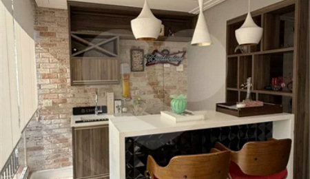Apartamento totalmente mobiliado, com 02 suítes, 2 vagas de garagem 112m² a venda Vila Mascote.