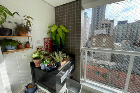 Apartamento com 2 dormitórios à venda, 74 m² por R$ 1.049.000,00 - Gonzaga - Santos/SP