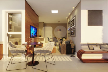 Apartamento à venda com 2 quartos, sendo 1 suíte,  em Jardim São Carlos, Sorocaba, SP