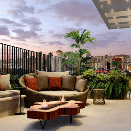 Apartamento à venda com 1 quarto em Vila Azevedo, São Paulo, SP