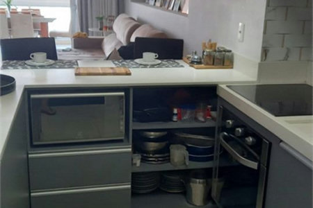 Apartamento com 1 dormitório à venda, 95 m² por R$ 1.600.000,00 - Aparecida - Santos/SP
