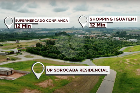 Terreno à venda no condomínio Up Residencial, Votorantim - SP