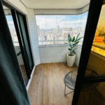 Flat com 1 dormitório para alugar, 43 m² por R$ 7.500,00/mês - Boqueirão - Santos/SP