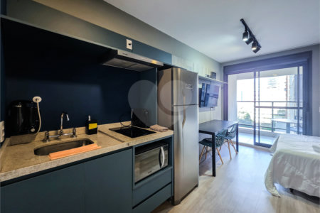 Apartamento à venda com 1 quarto em Pinheiros, São Paulo, SP