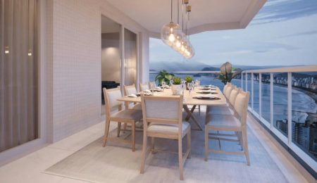 Apartamento com 3 dormitórios à venda, 227 m² por R$ 5.320.000,00 - Ponta da Praia - Santos/SP
