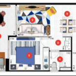 Pratico e moderno apartamento mobiliado de 45 m2 na Bela Vista