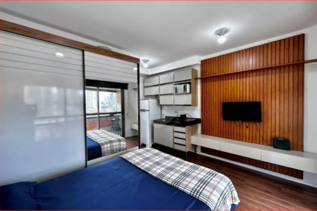 Apartamento para alugar com 1 quarto em Jardim das Acácias, São Paulo, SP