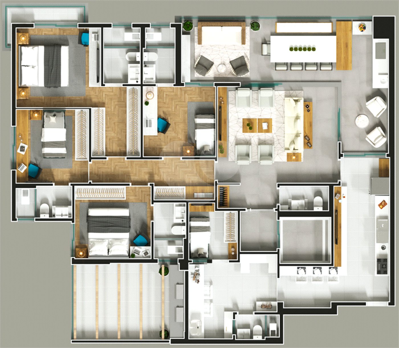 Apartamento à venda com 3 suítes em Vila Romana, São Paulo, SP