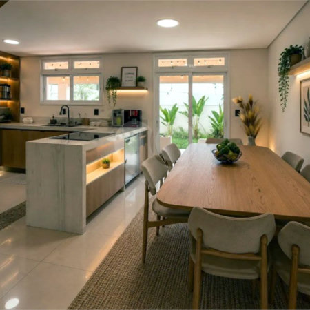 Casa à venda com 3 quartos, sendo 1 suíte, no condomínio Palm Tree Residences, Indaiatuba - SP