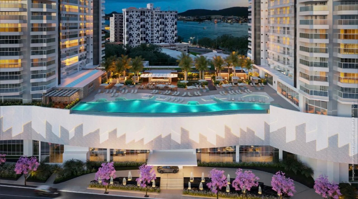 Apartamento com 3 dormitórios à venda, 227 m² por R$ 7.100.000,00 - Ponta da Praia - Santos/SP