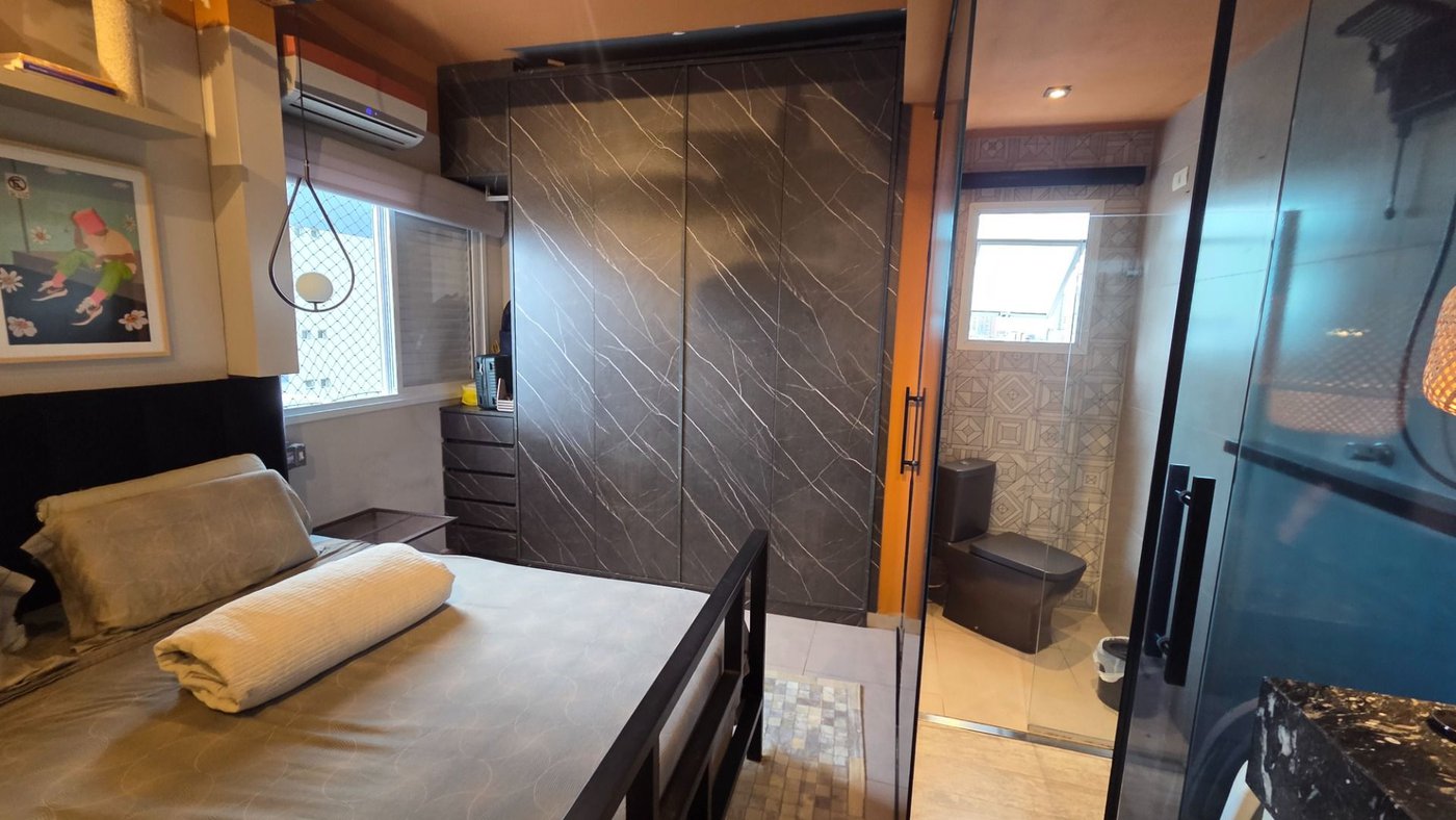 Apartamento com 2 dormitórios à venda, 80 m² por R$ 795.000,00 - Campo Grande - Santos/SP