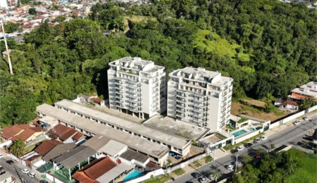 Apartamento à venda com 2 quartos, sendo 1 suíte,  no Centro, Bertioga, SP