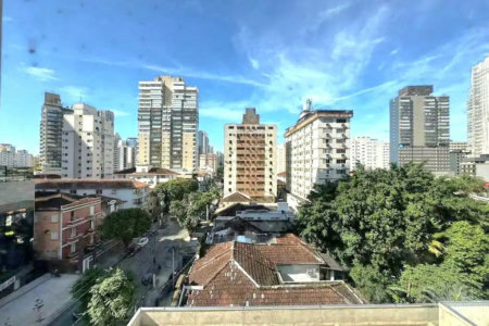 Apartamento perto da praia com 4 dormitórios à venda, 184 m² por R$ 980.000 - Gonzaga - Santos/SP
