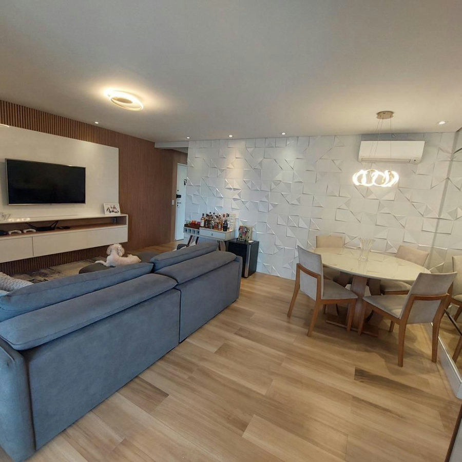 Apartamento com 3 dormitórios à venda, 103 m² por R$ 1.380.000,00 - Ponta da Praia - Santos/SP