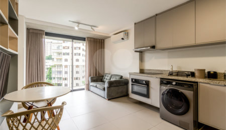 Apartamento à venda ou para alugar com 1 suíte em Jardim das Bandeiras, São Paulo, SP